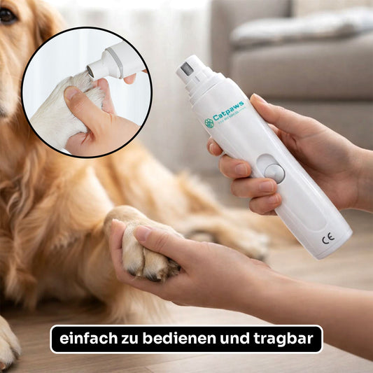 PfotenLove Elektrischer Krallenschleifer – Sanfte Krallenpflege für Hunde