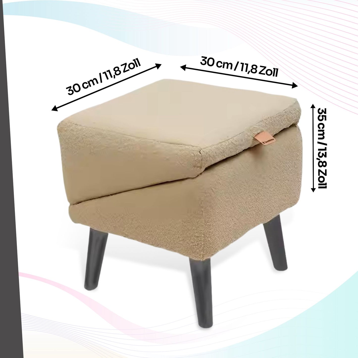 PfotenLove Hunderampe für Sofa – Gelenkschonende Aufstiegshilfe für Hunde